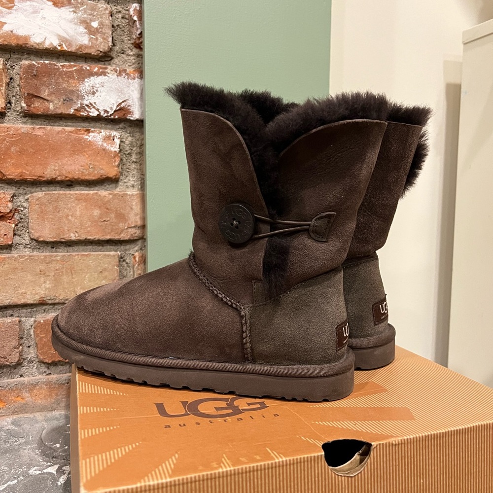 Ugg Bailey Button Boots - Brown - image 5